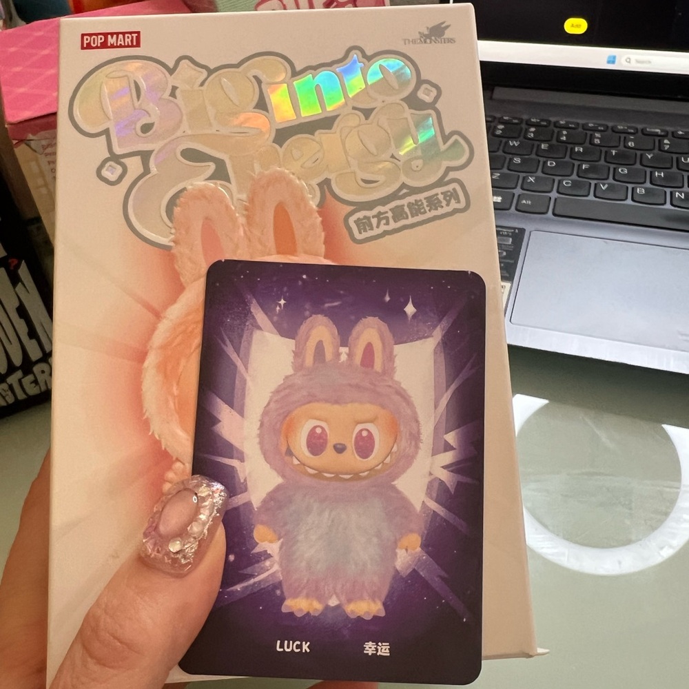 Pop Mart Big Into Energy confirmed Luck Plush